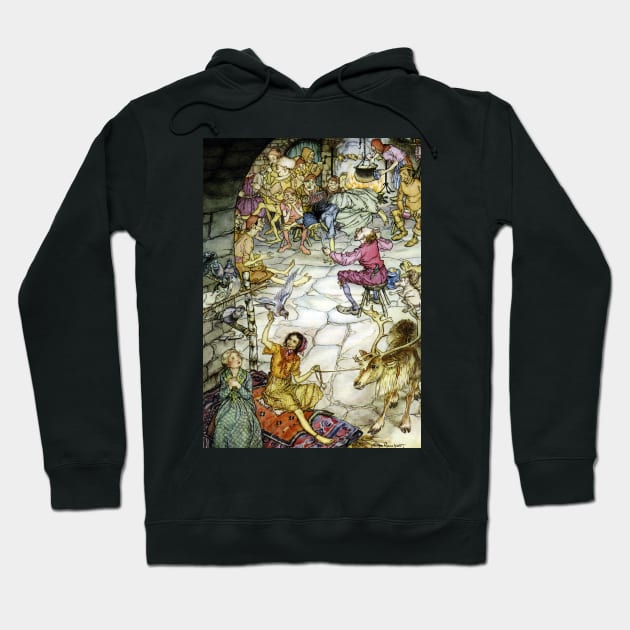 The Snow Queen - Arthur Rackham Hoodie by forgottenbeauty